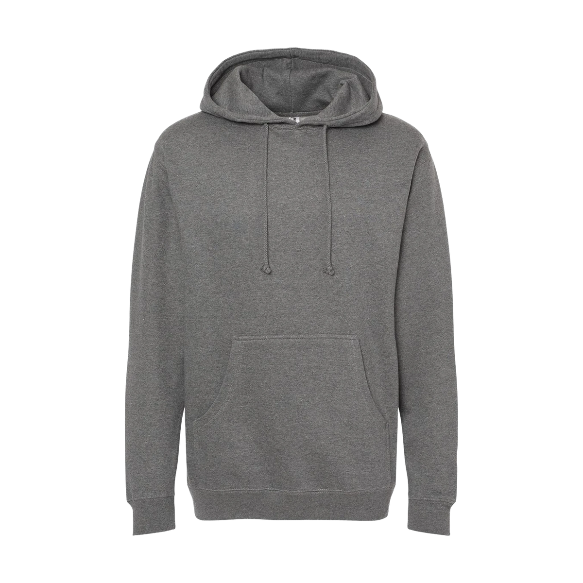 Independent Trading Co. Heavyweight Hoodie in Gunmetal Heather — custom branded by Motive