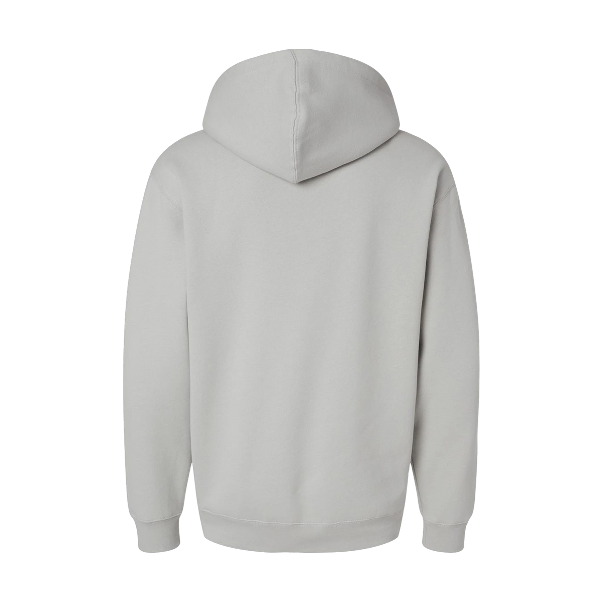 Independent Trading Co. Heavyweight Hoodie in Smoke — custom branded by Motive