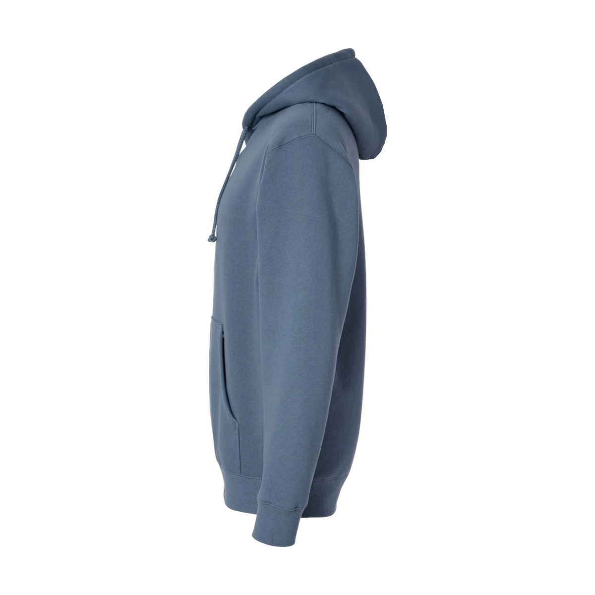 Independent Trading Co. Heavyweight Hoodie in Storm Blue — custom branded by Motive