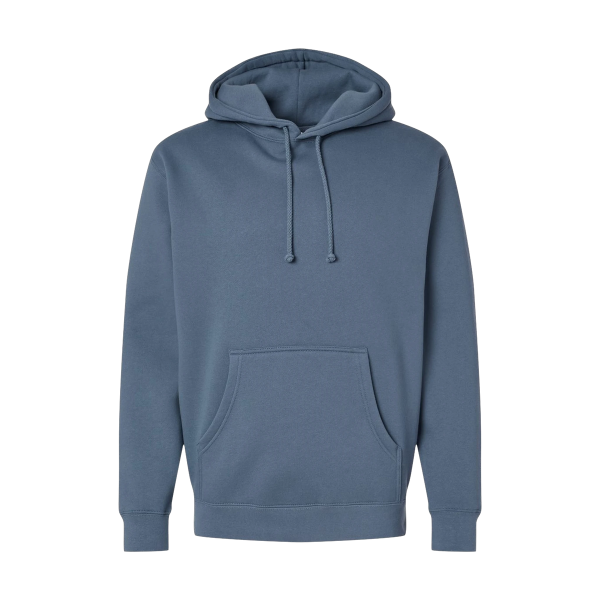 Independent Trading Co. Heavyweight Hoodie in Storm Blue — custom branded by Motive