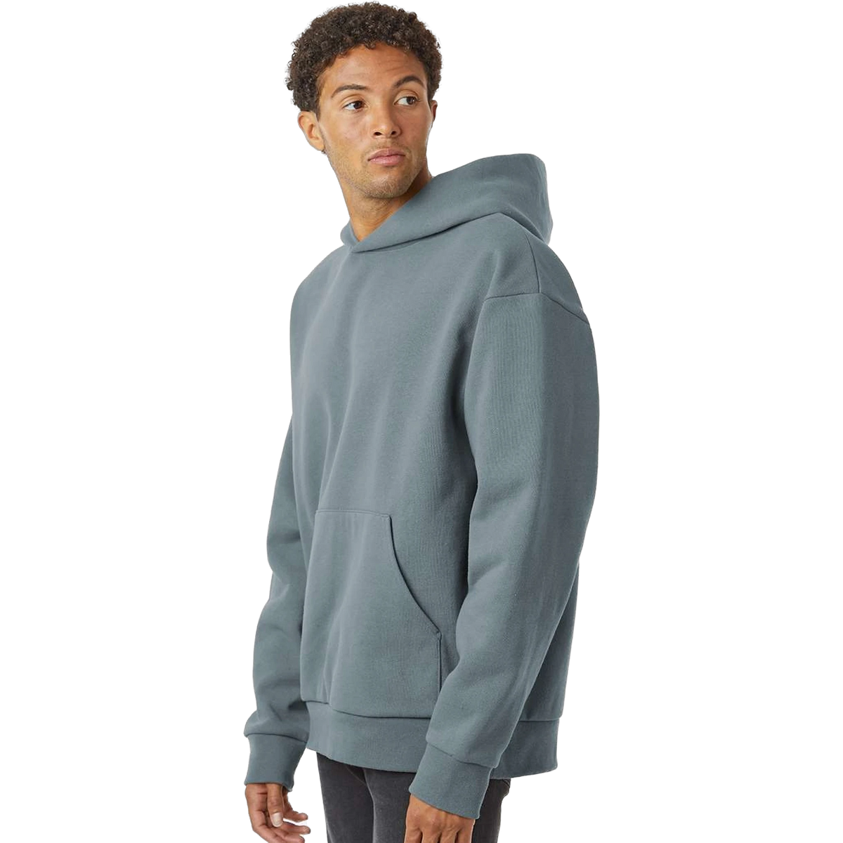 Independent Trading Co. Mainstreet Hoodie in Blue Magic — custom branded by Motive