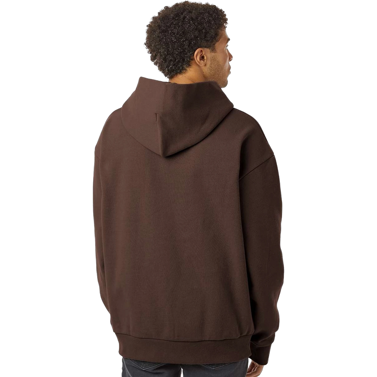 Independent Trading Co. Mainstreet Hoodie in Brown — custom branded by Motive