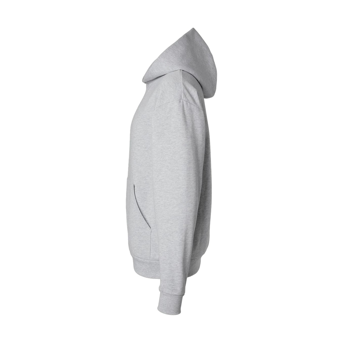 Independent Trading Co. Mainstreet Hoodie in Grey Heather — custom branded by Motive