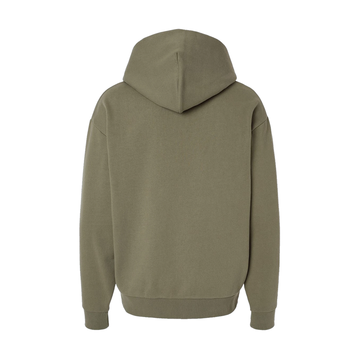 Independent Trading Co. Mainstreet Hoodie in Olive — custom branded by Motive