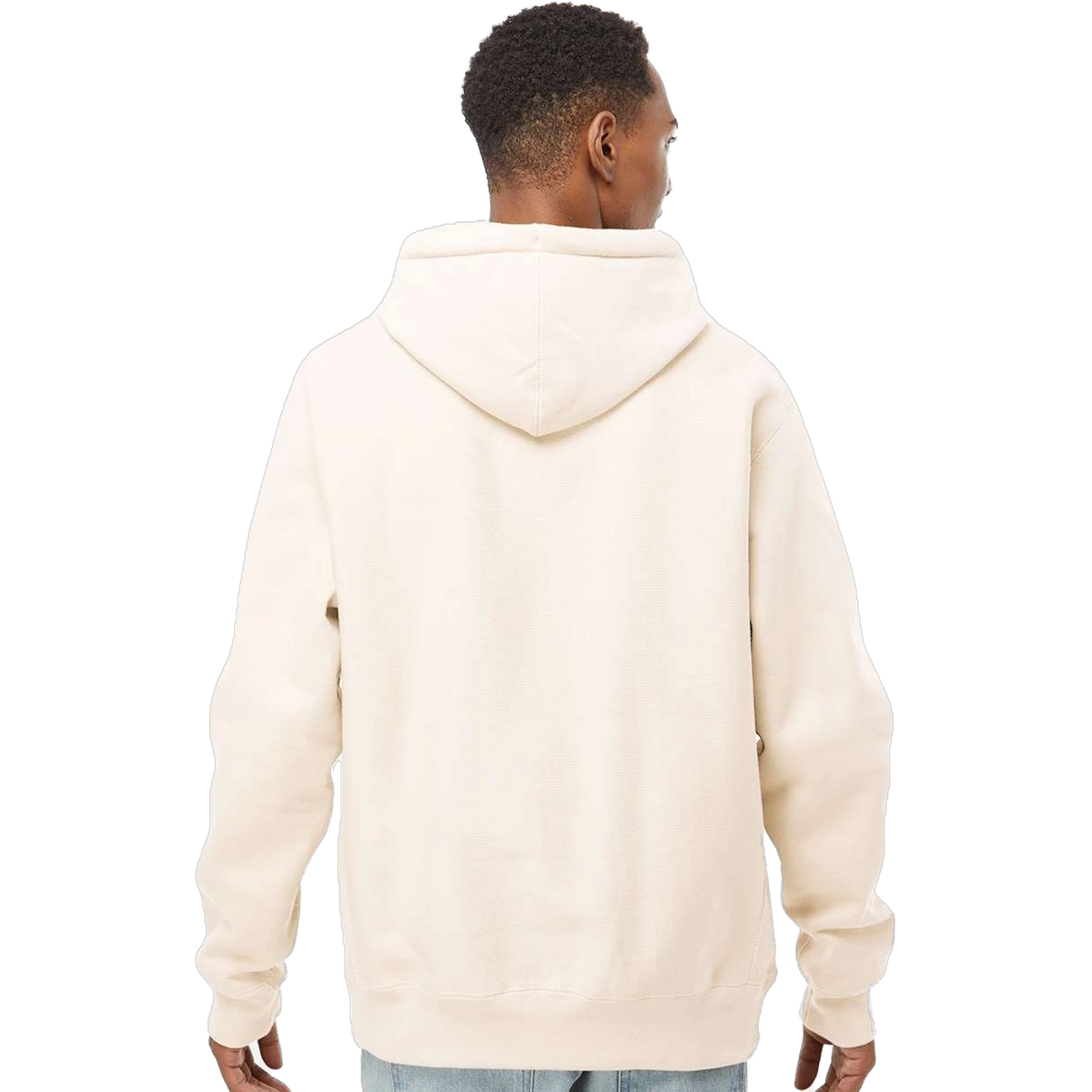 Independent Trading Co. Legend Hoodie in Bone — custom branded by Motive
