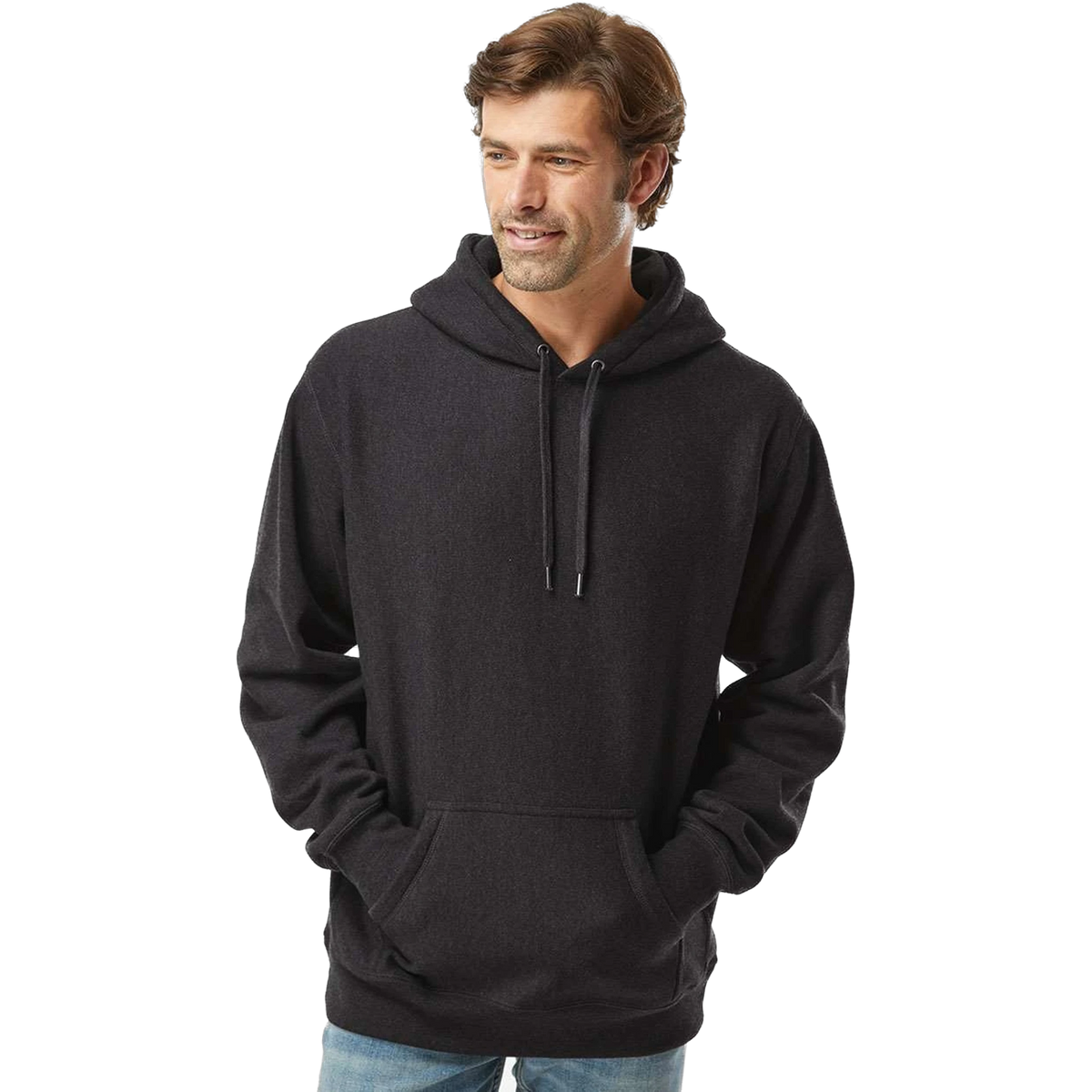 Independent Trading Co. Legend Hood in Charcoal Heather