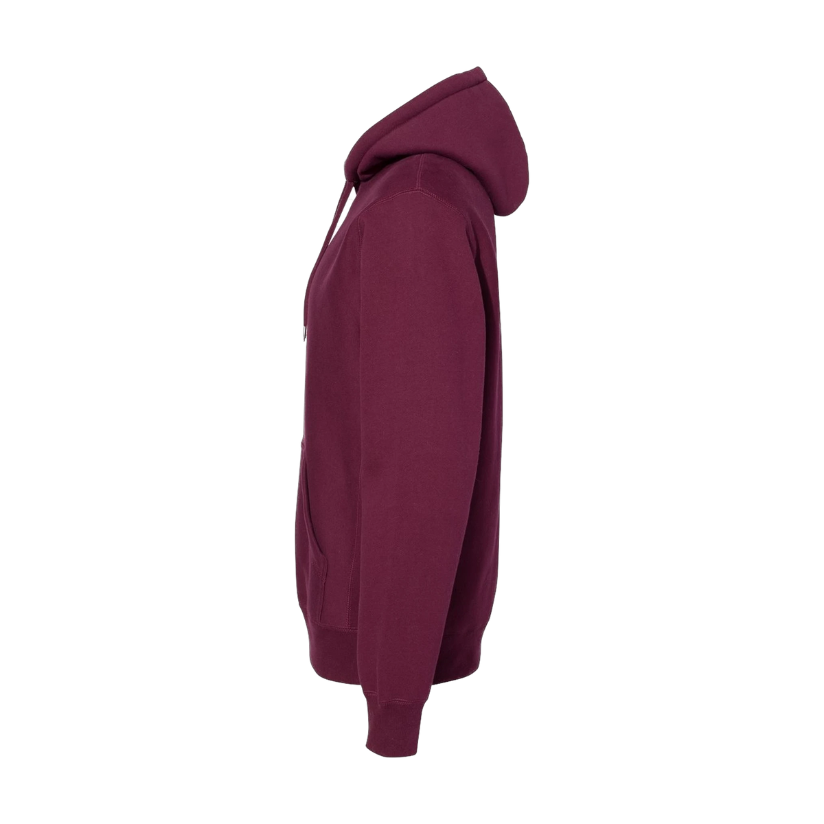 Independent Trading Co. Legend Hoodie in Maroon — custom branded by Motive