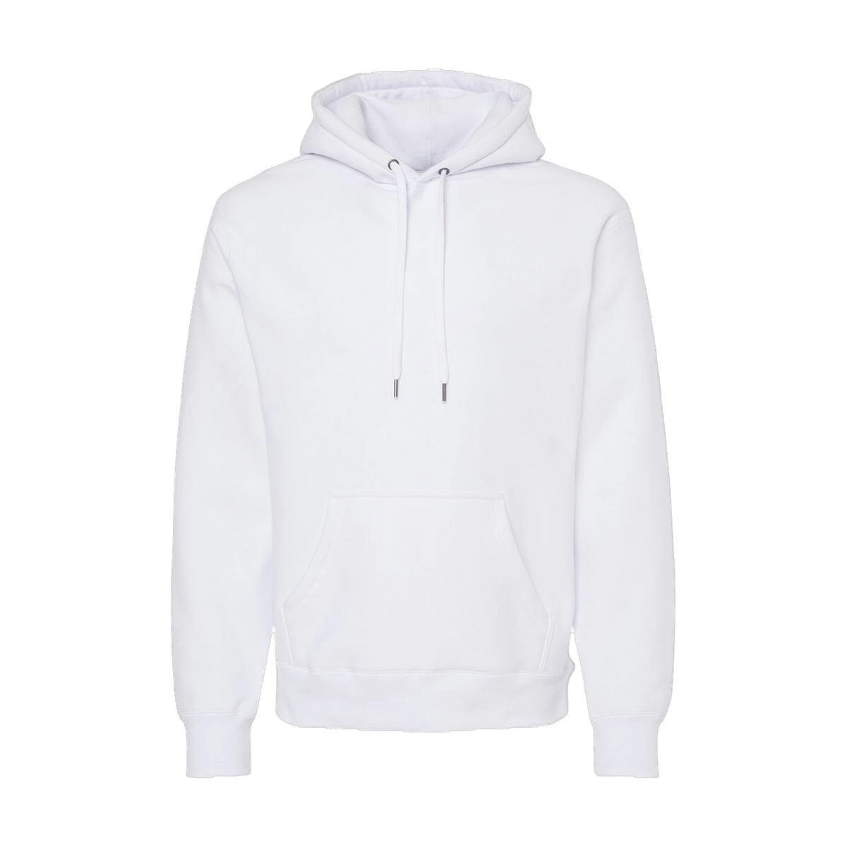 Independent Trading Co. Legend Hoodie in White — custom branded by Motive