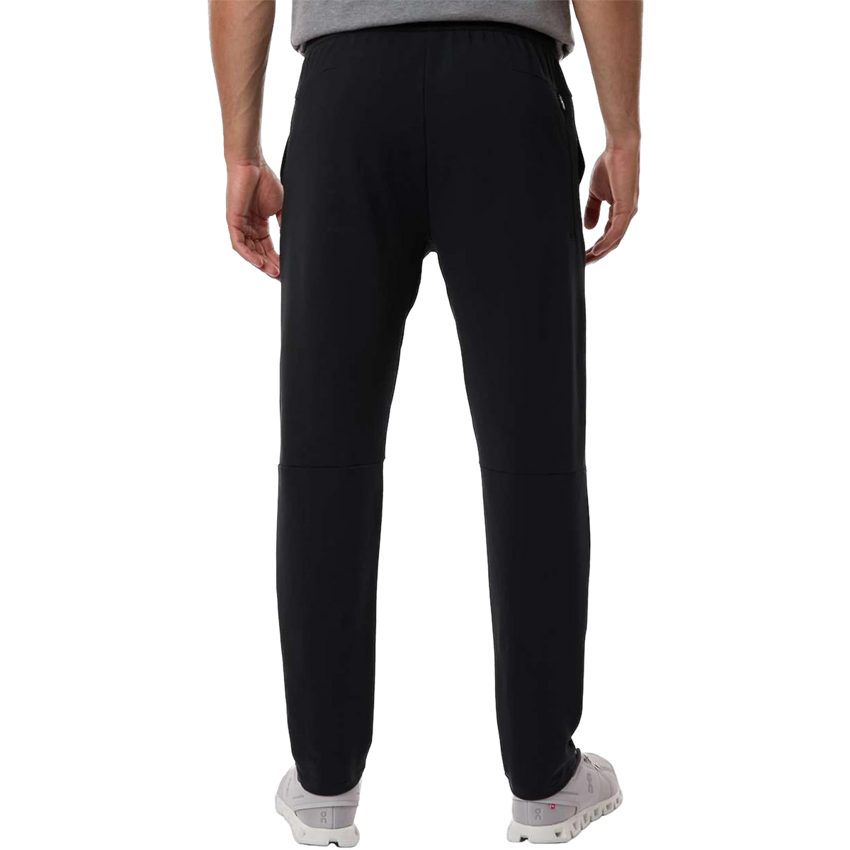 Independent Trading Co. Perform Fleece Pants in Black — custom branded by Motive