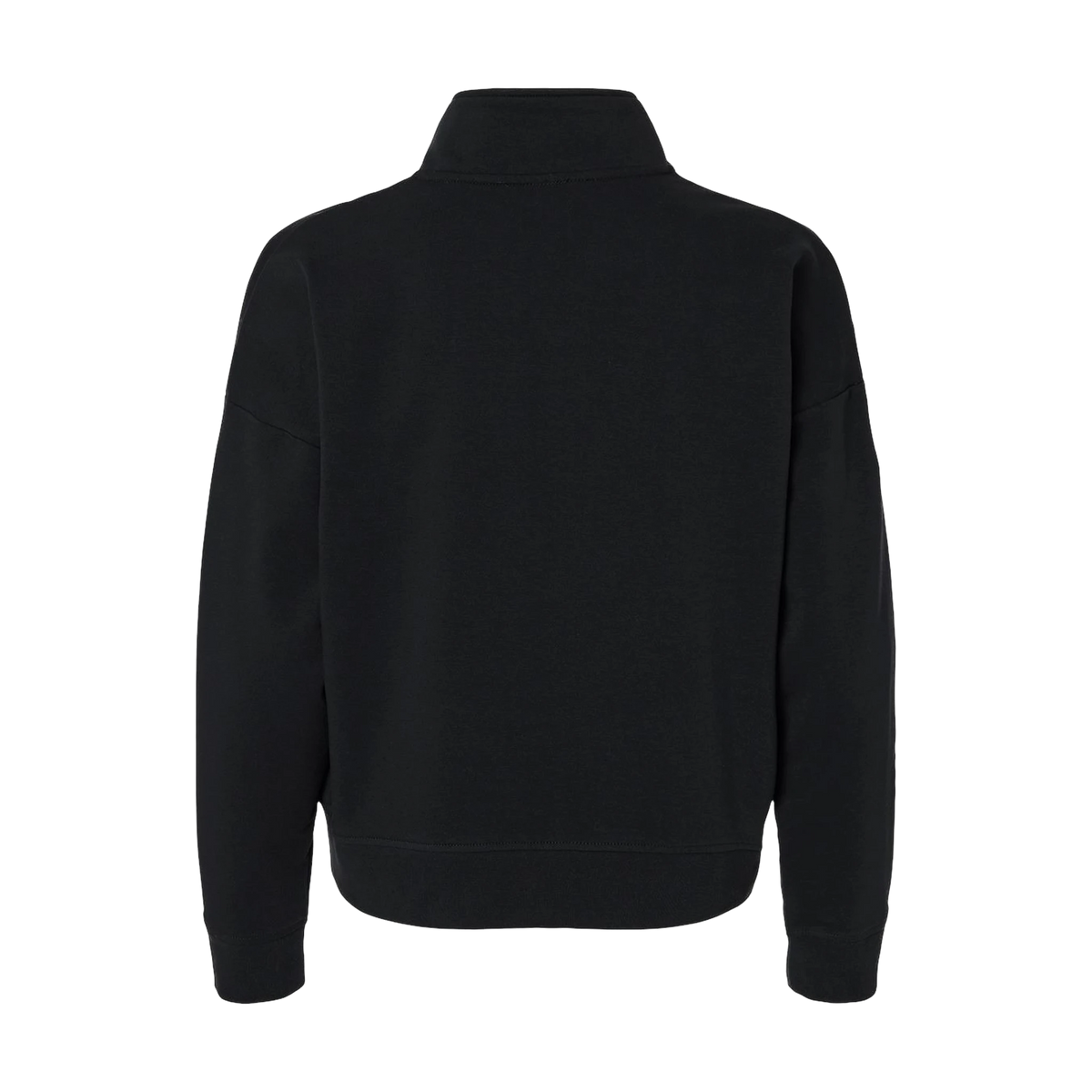 Independent Trading Co. Women's Perform Quarter-Zip in Black — custom branded by Motive