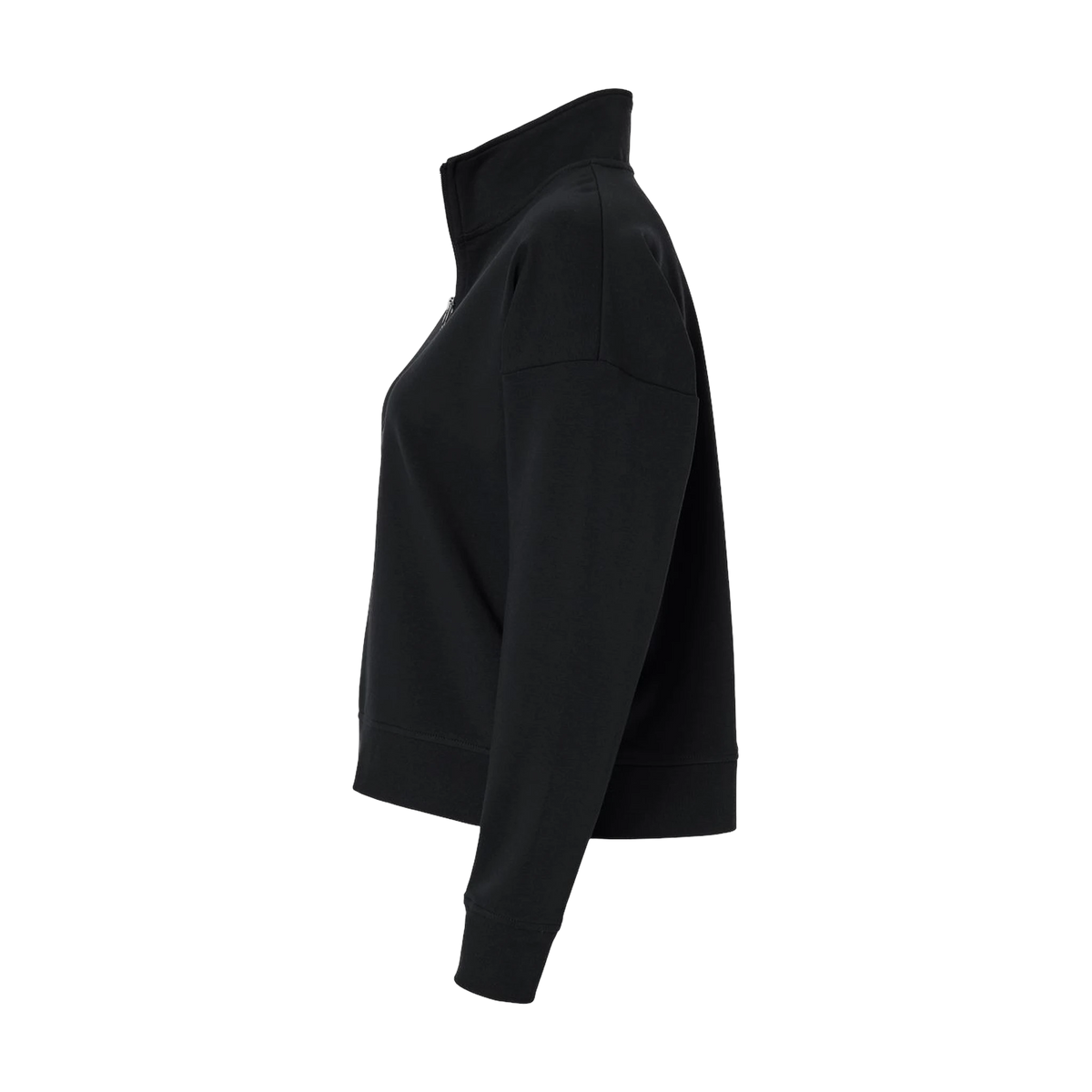 Independent Trading Co. Women's Perform Quarter-Zip in Black — custom branded by Motive