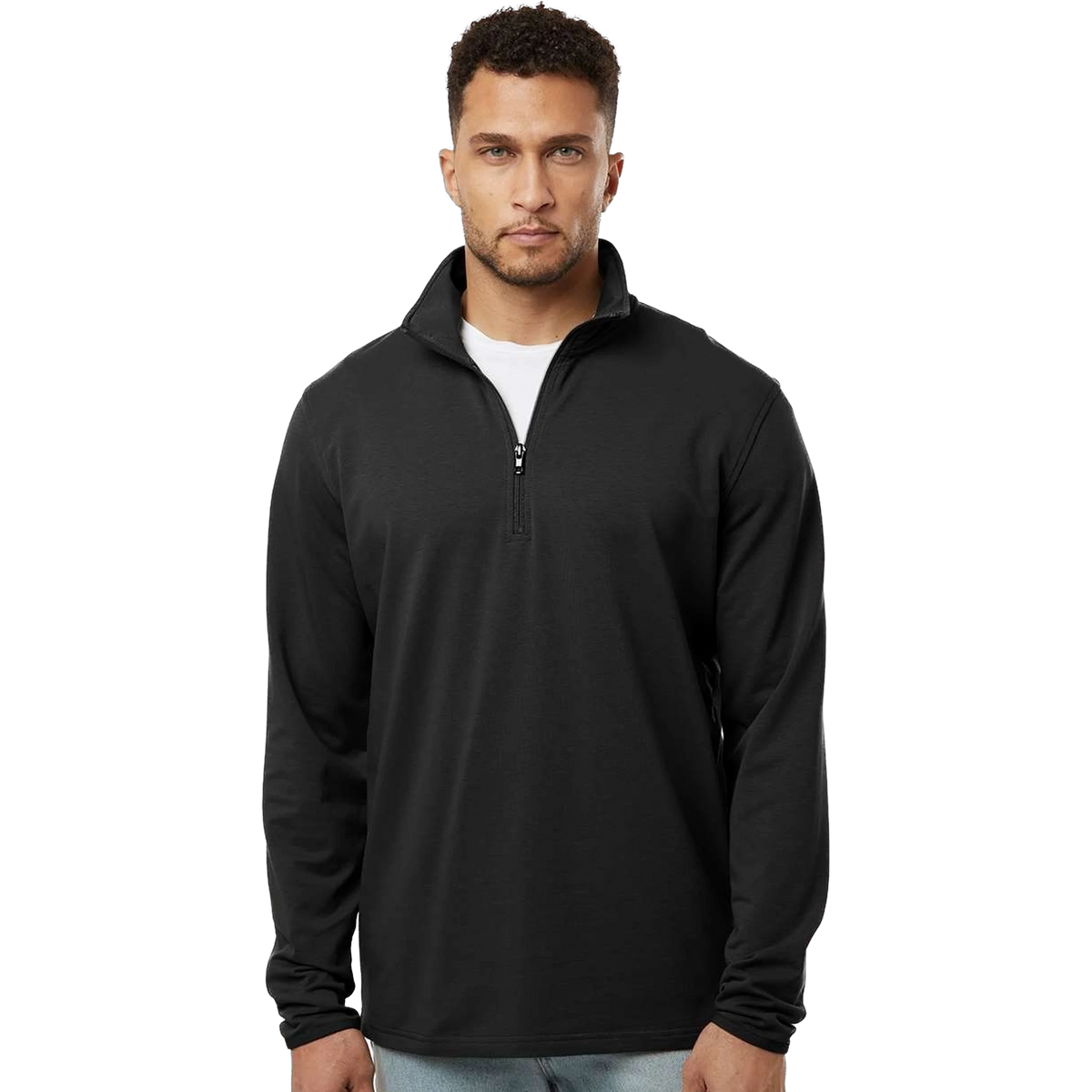 Independent Trading Co. Perform Quarter-Zip in Black