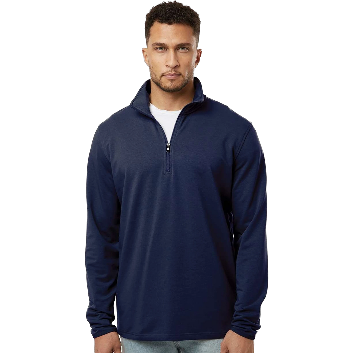 Independent Trading Co. Perform Quarter-Zip in Classic Navy