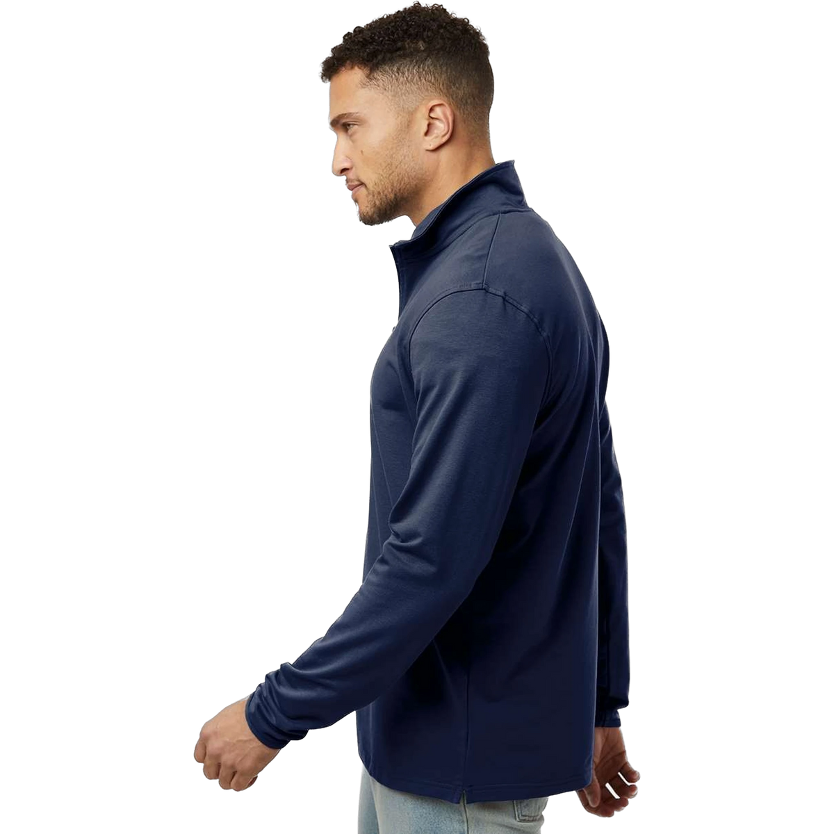Independent Trading Co. Perform Quarter-Zip in Classic Navy