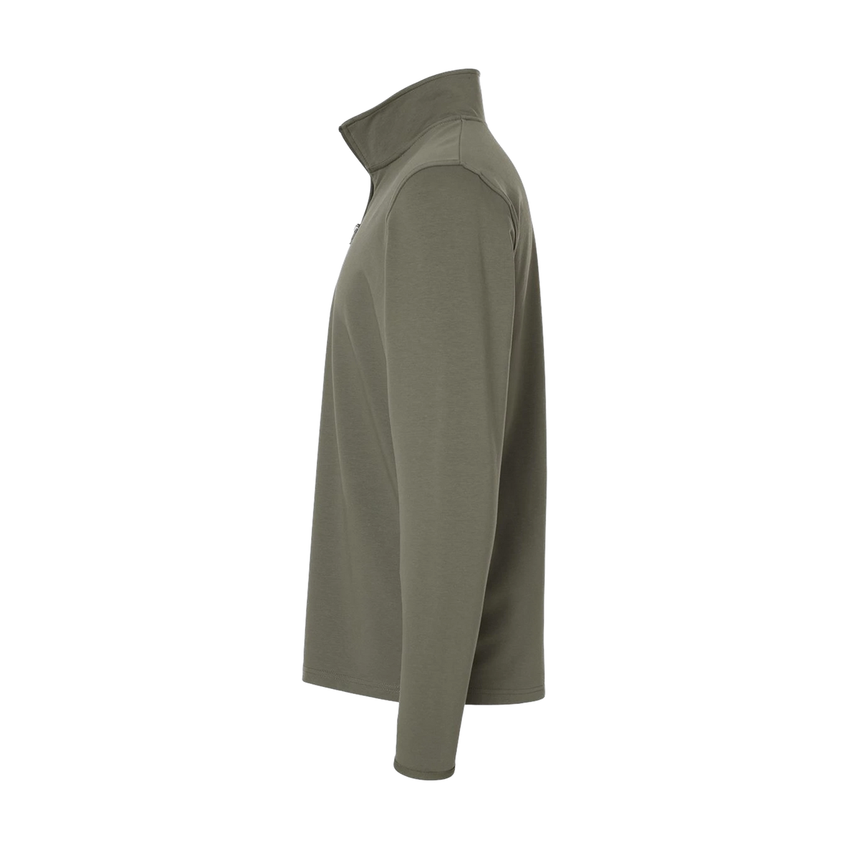 Independent Trading Co. Perform Quarter-Zip in Pine — custom branded by Motive