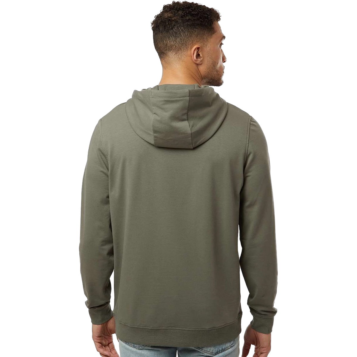Independent Trading Co. Perform Hoodie in Pine — custom branded by Motive