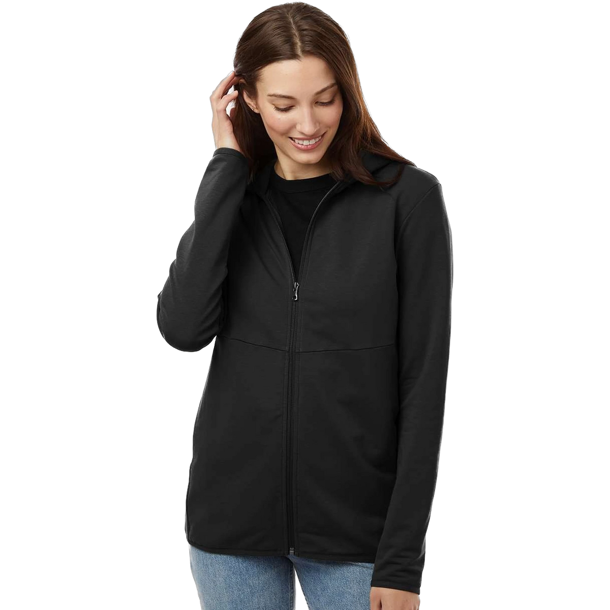 Independent Trading Co. Perform Zip Hood in Black