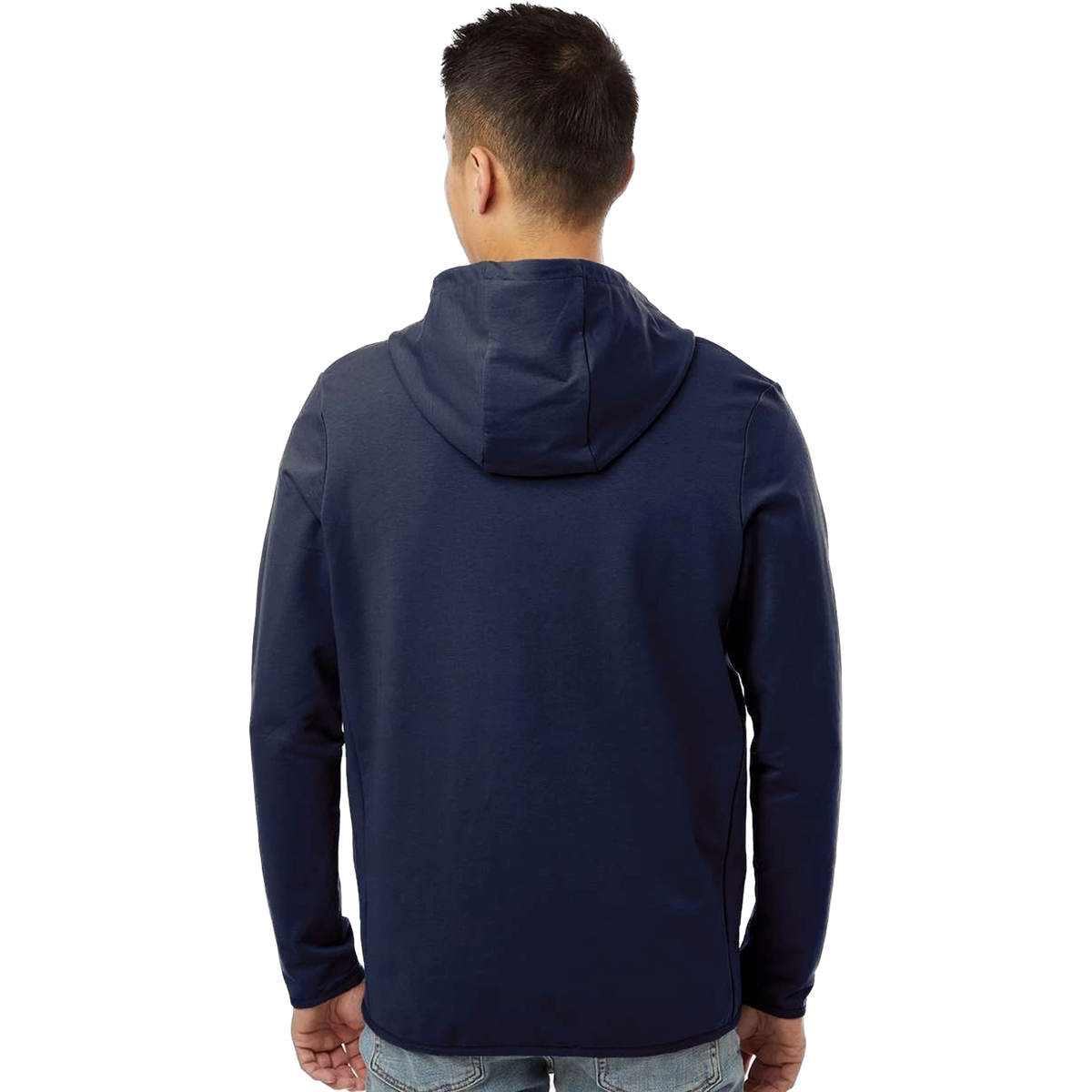 Independent Trading Co. Perform Zip Hood in Classic Navy