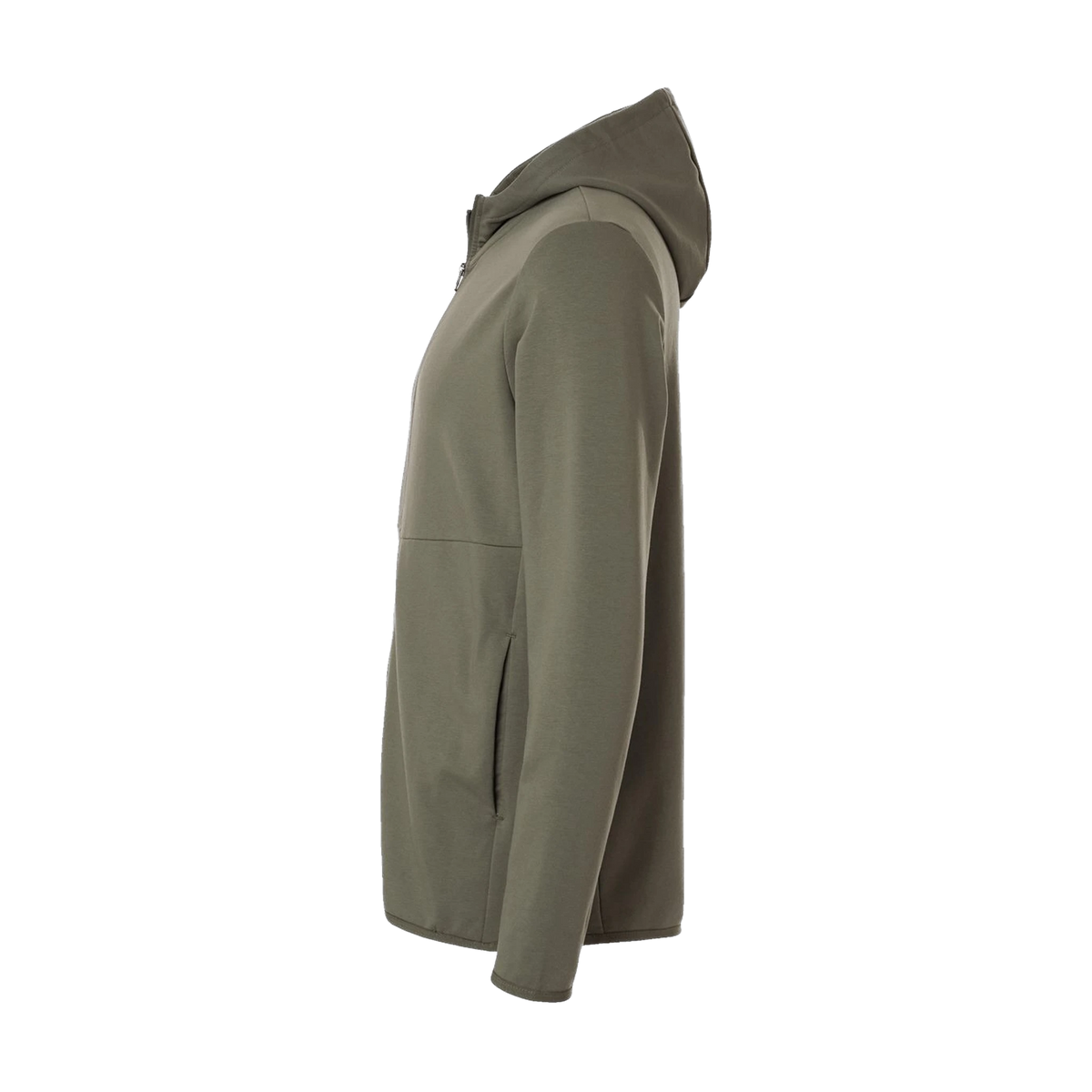 Independent Trading Co. Perform Zip Hoodie in Pine — custom branded by Motive