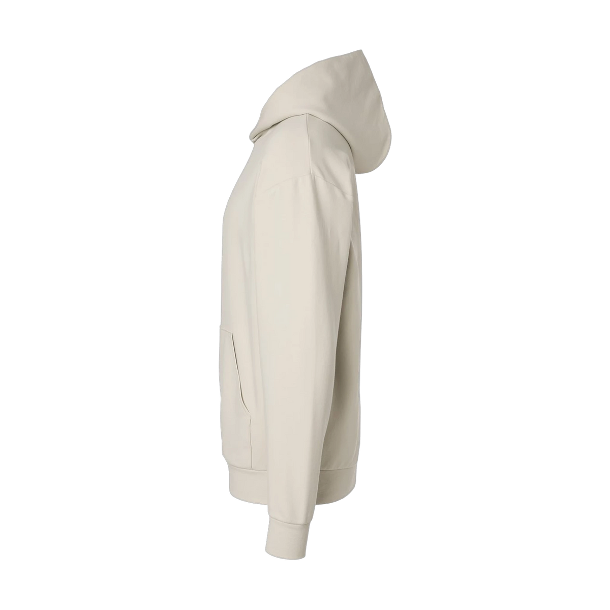 Independent Trading Co. Lux Hoodie in Ivory — custom branded by Motive