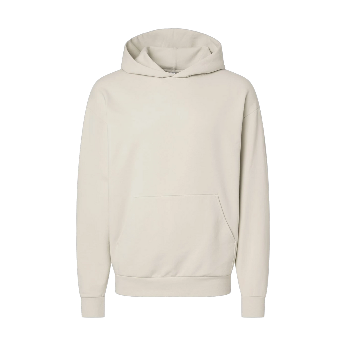 Independent Trading Co. Lux Hoodie in Ivory — custom branded by Motive
