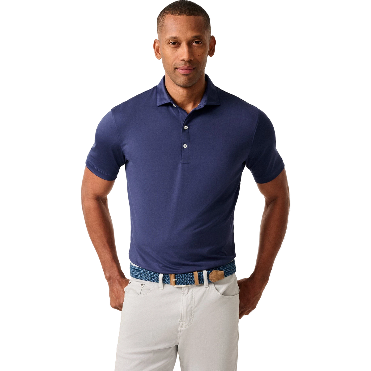 johnnie-O Birdie Performance Polo in Twilight