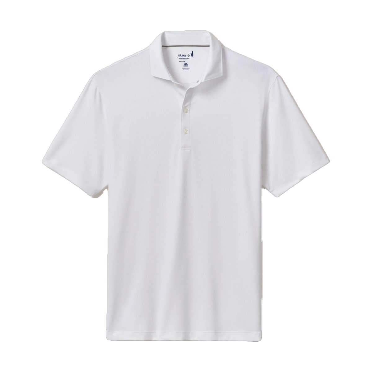 johnnie-O Birdie Performance Polo in White