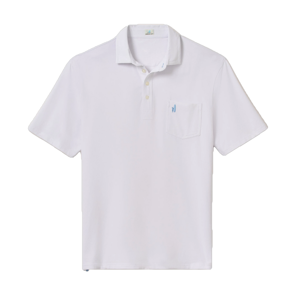 johnnie-O Original 4-Button Polo in White