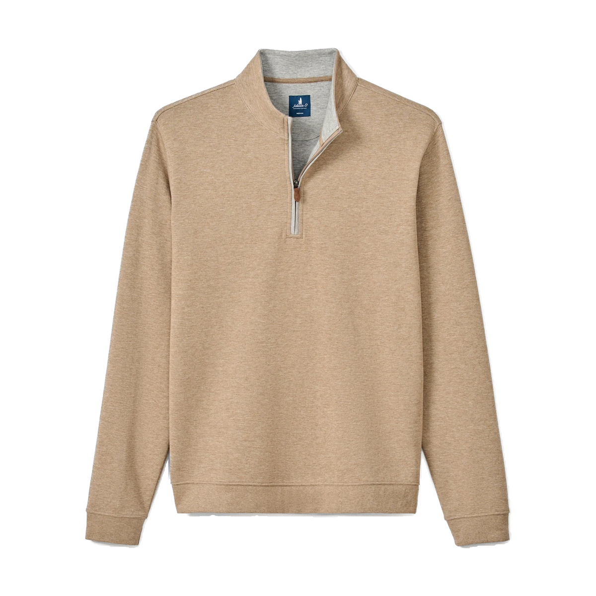 johnnie-O Sully 1/4 Zip Pullover in Cedar