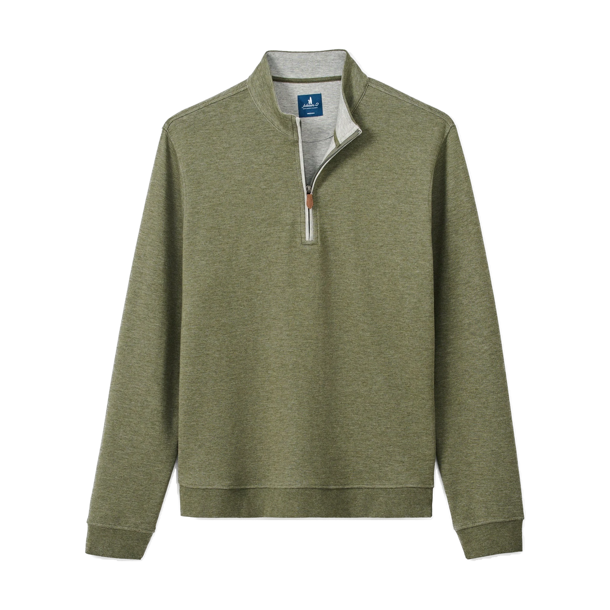 johnnie-O Sully 1/4 Zip Pullover in Sequoia