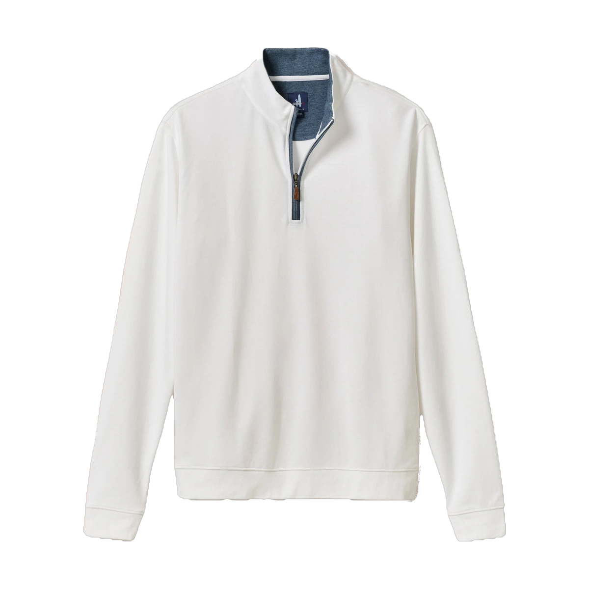 johnnie-O Sully 1/4 Zip Pullover in White
