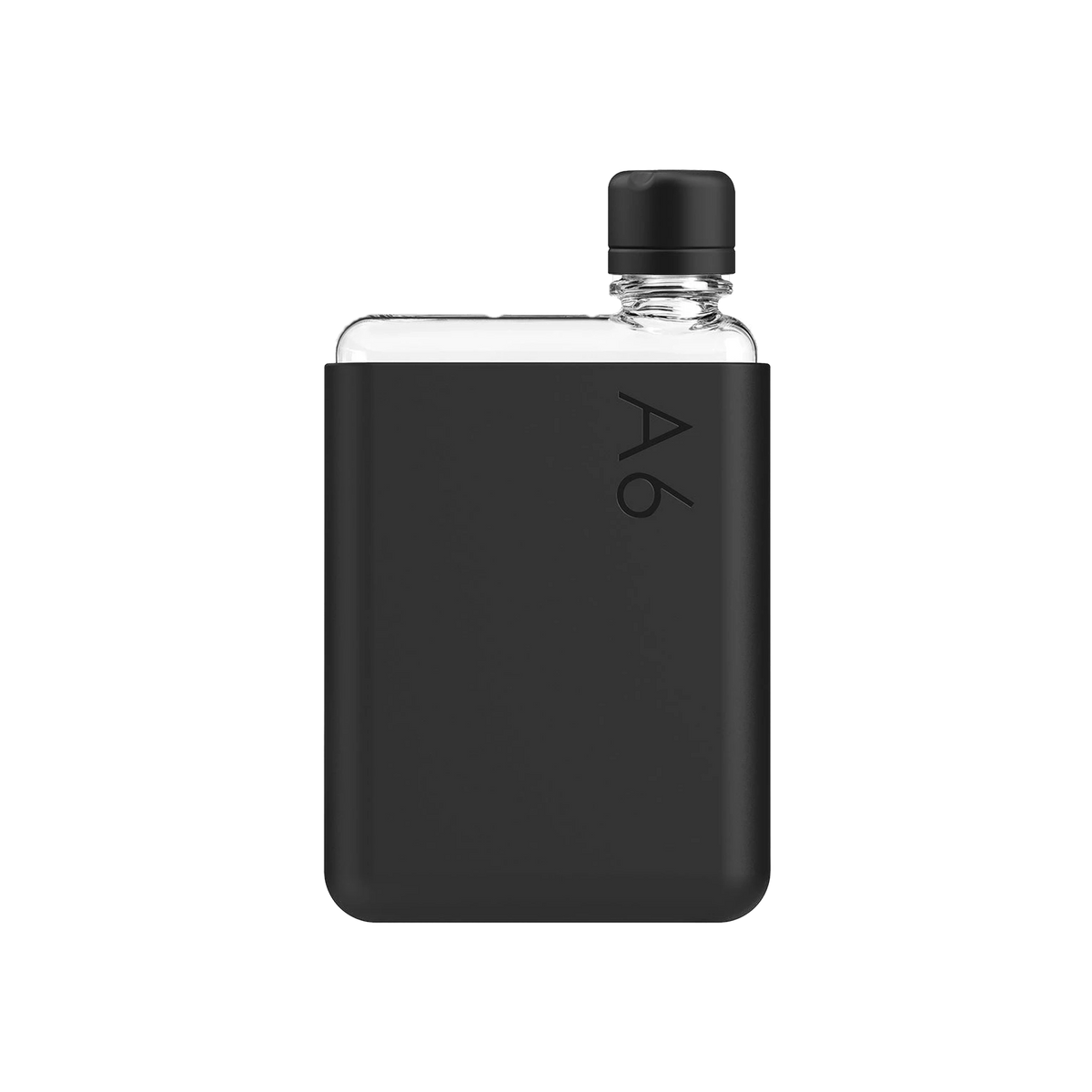Memobottle A6 in Black Ink — custom branded by Motive