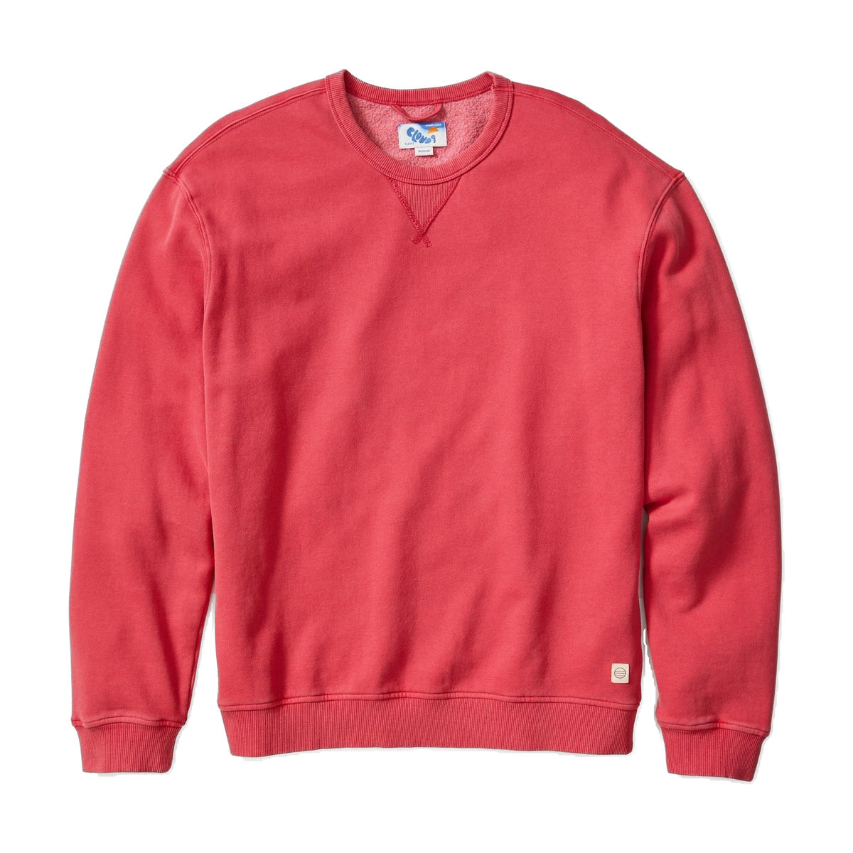 Marine Layer Cloud 9 Crewneck in Baked Apple — custom branded by Motive