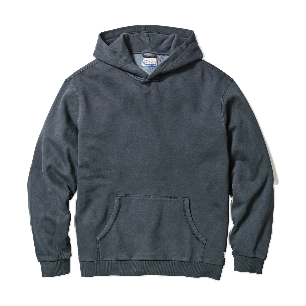 Marine Layer Cloud 9 Relaxed Hoodie in Black — custom branded by Motive