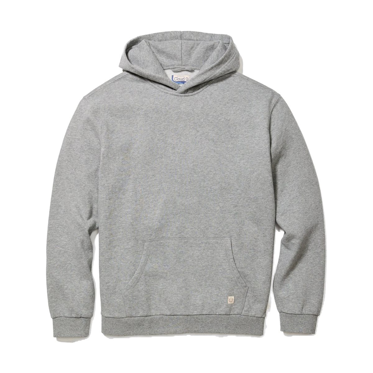 Marine Layer Cloud 9 Fleece Relaxed Hoodie in Heather Grey