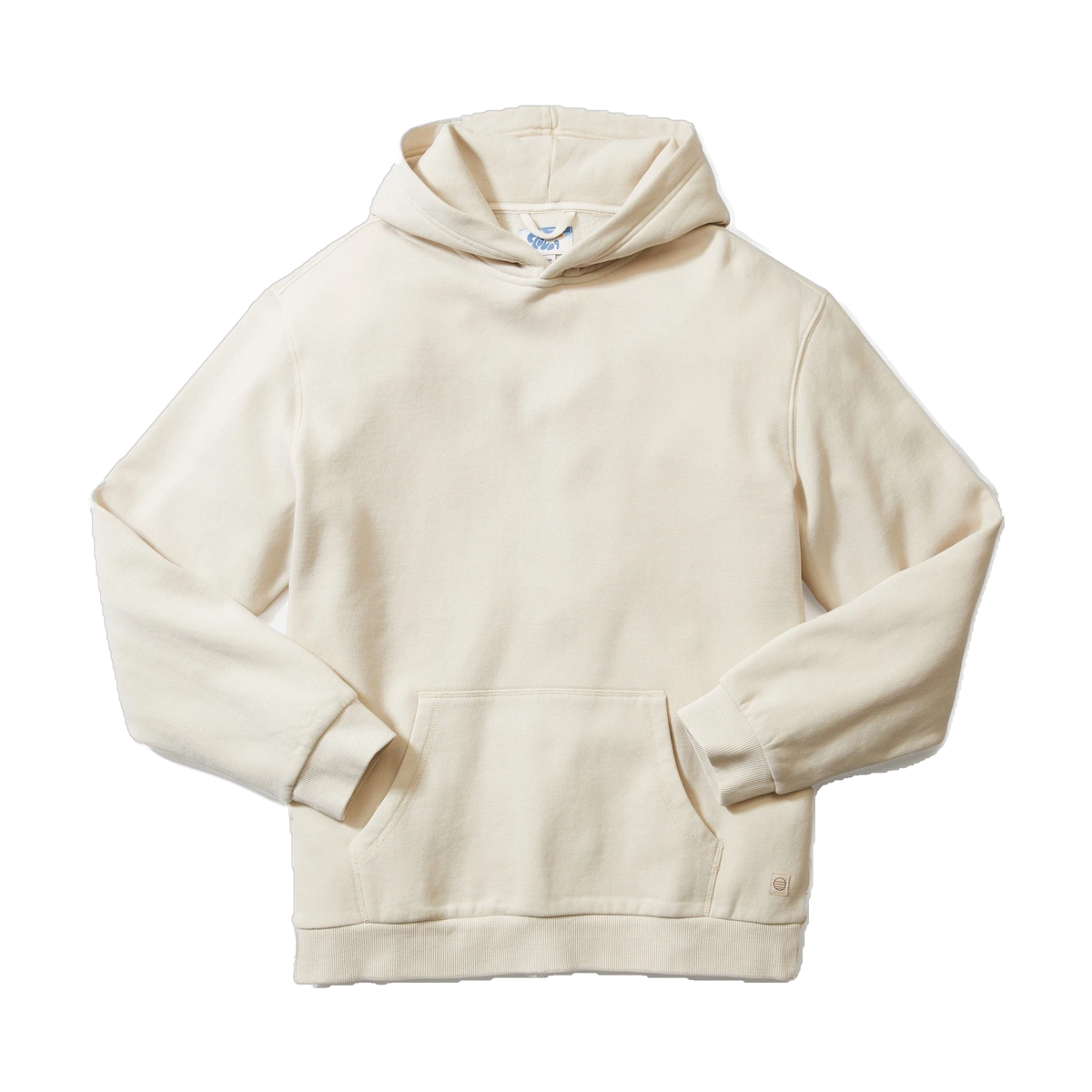 Marine Layer Cloud 9 Fleece Relaxed Hoodie in Whitecap