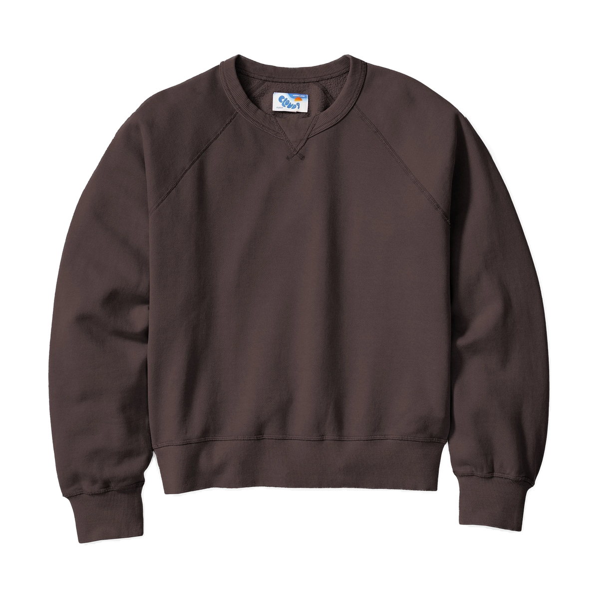 Marine Layer Women's Cloud 9 Sweatshirt in Coffee — custom branded by Motive