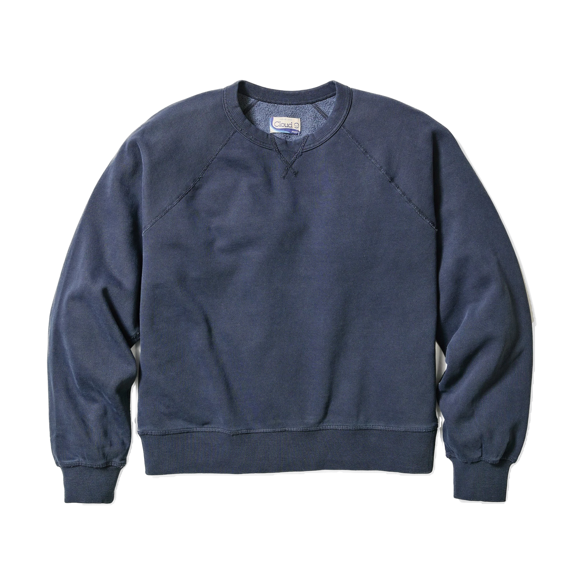 Marine Layer Women's Cloud 9 Sweatshirt in Mood Indigo — custom branded by Motive