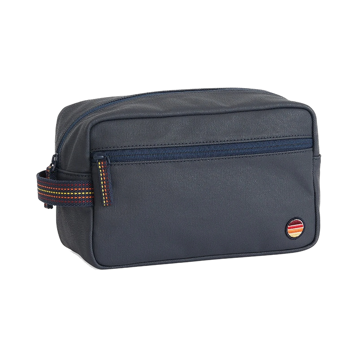Marine Layer Dopp Kit in Navy — custom branded by Motive