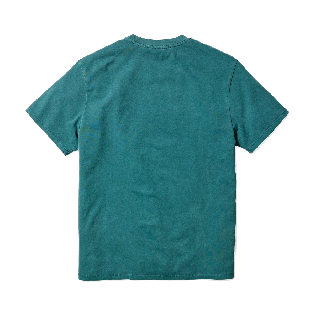 Marine Layer Luxe Jersey Relaxed Tee in Rainforest — custom branded by Motive