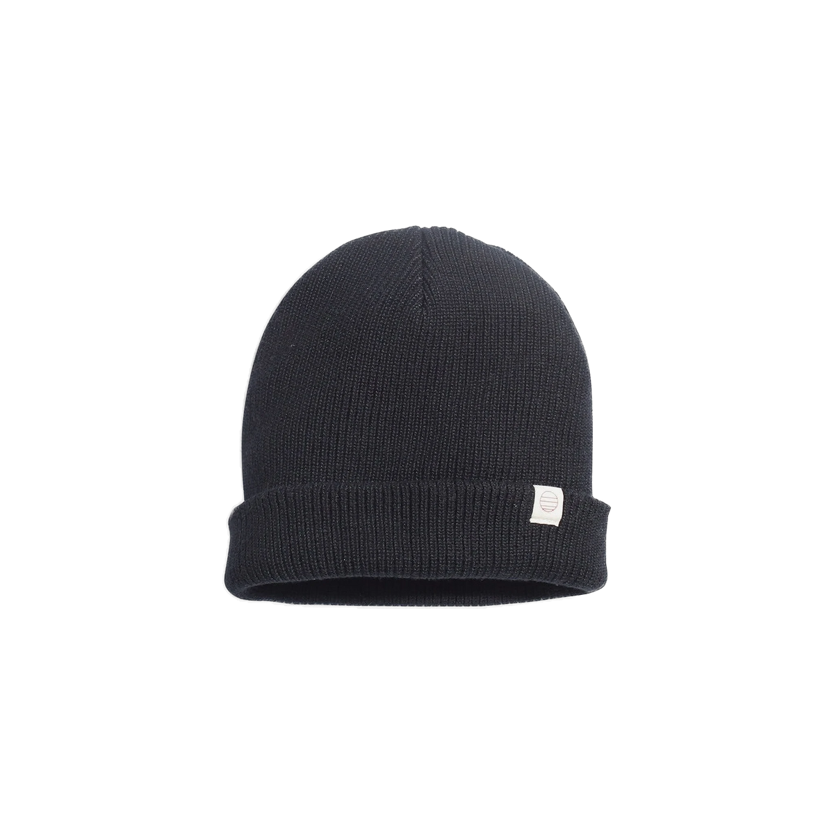 Marine Layer Tahoe Beanie in Black — custom branded by Motive