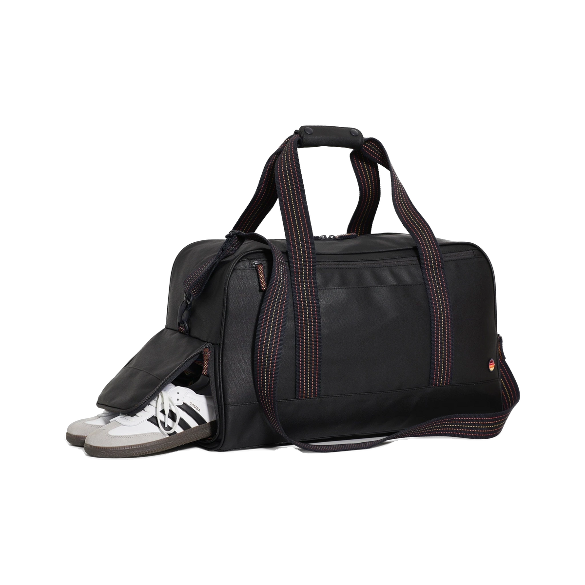Marine Layer Weekender Bag in Phantom — custom branded by Motive