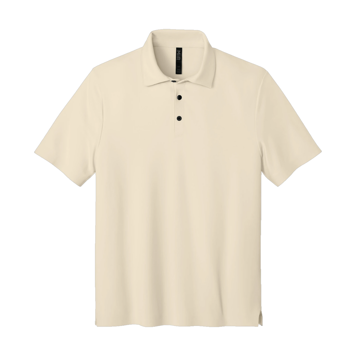 MiiR Alta Polo in Alabaster — custom branded by Motive