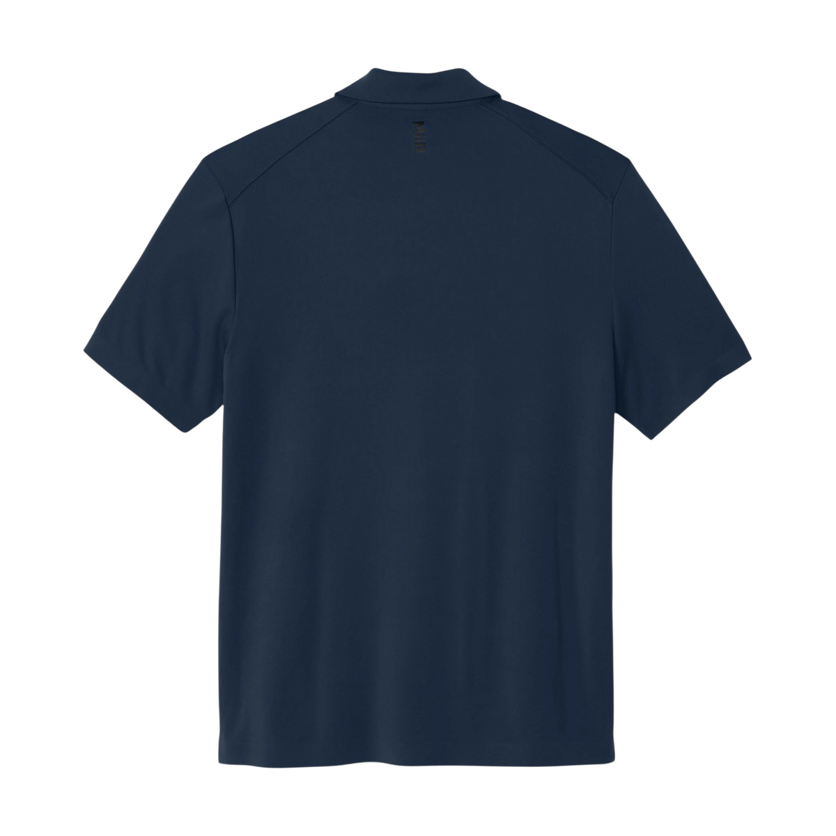 MiiR Alta Polo in Indigo Navy — custom branded by Motive