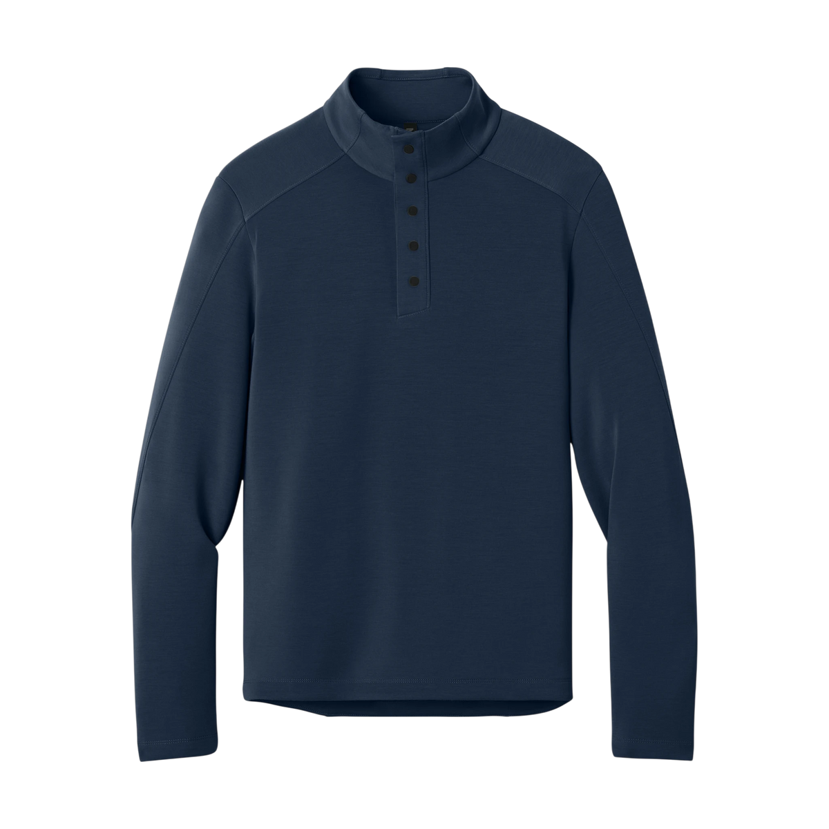 MiiR Kumo 1/4-Snap Pullover in Indigo Navy — custom branded by Motive