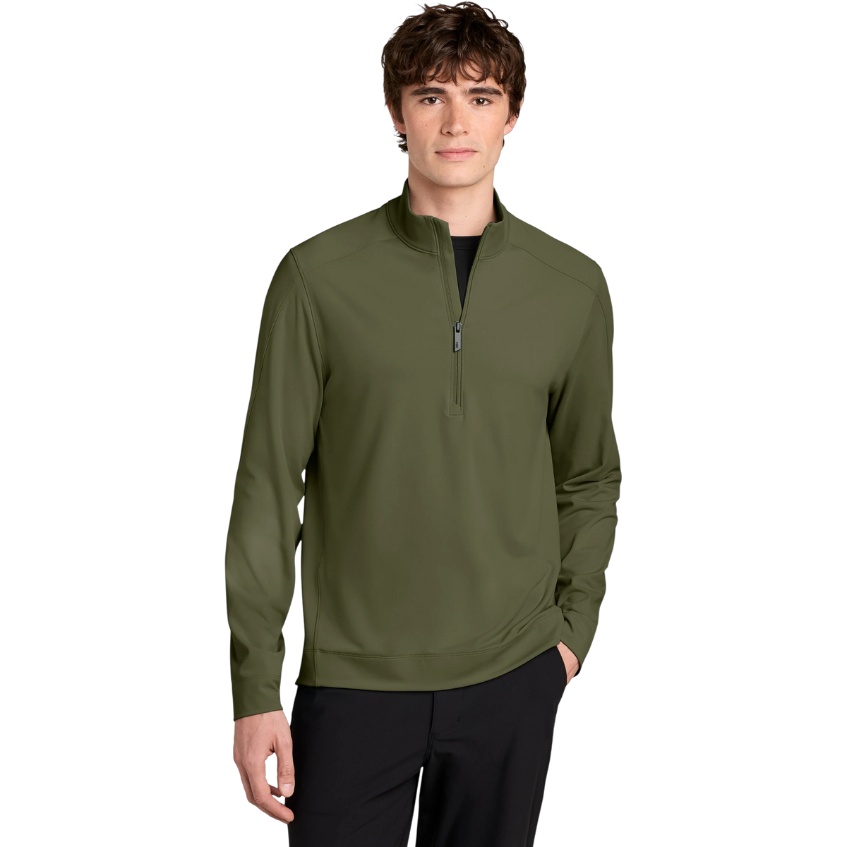 MiiR Kivu 1/4-Zip in Forest Moss