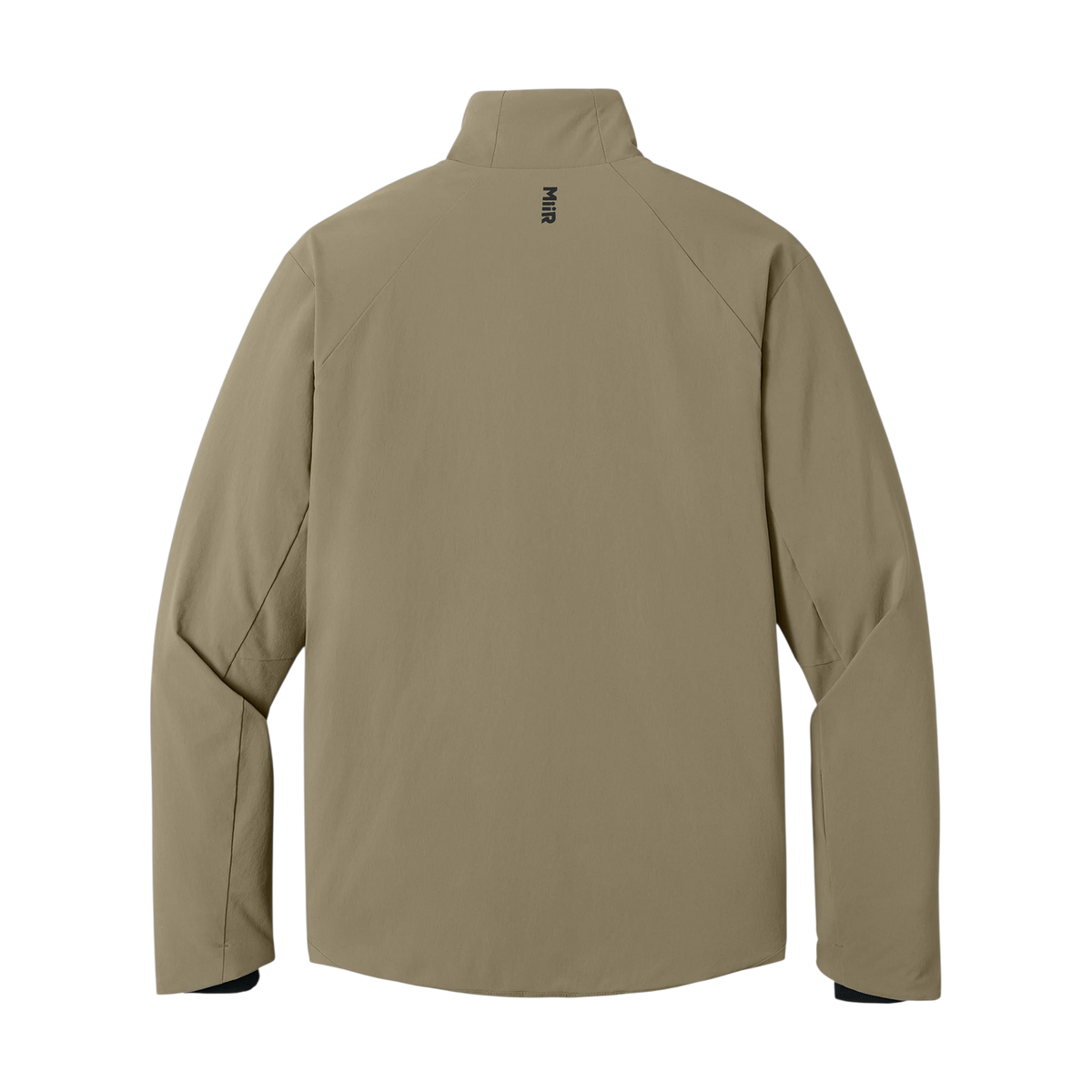 MiiR Sashiko Full-Zip Stretch Puffy in Truffle — custom branded by Motive