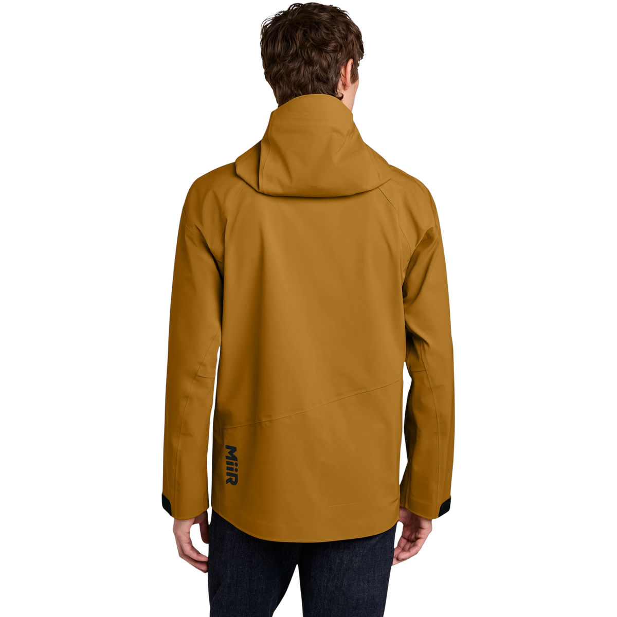 MiiR Pourigami M1 Shell in Amber Haze — custom branded by Motive