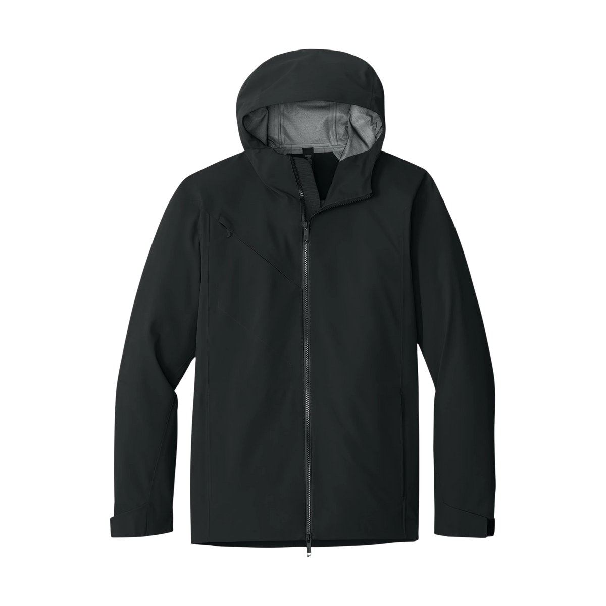 MiiR Pourigami M1 Shell in Pitch Black — custom branded by Motive
