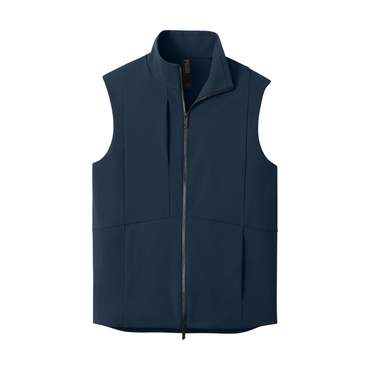 MiiR Nozawa Soft Shell Vest in Indigo Navy — custom branded by Motive